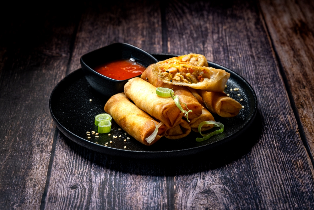 Chicken spring rolls